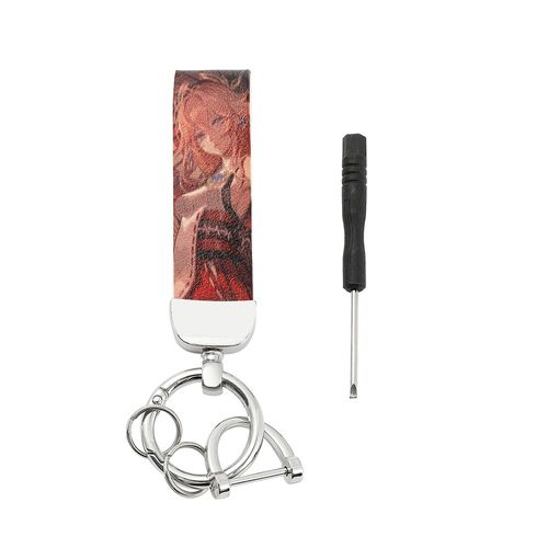Genshin ¿ Porte-Clé De Voiture En Cuir, Badge De Figurine, Boucle Pendentif, Accessoires De Décoration, Cadeaux