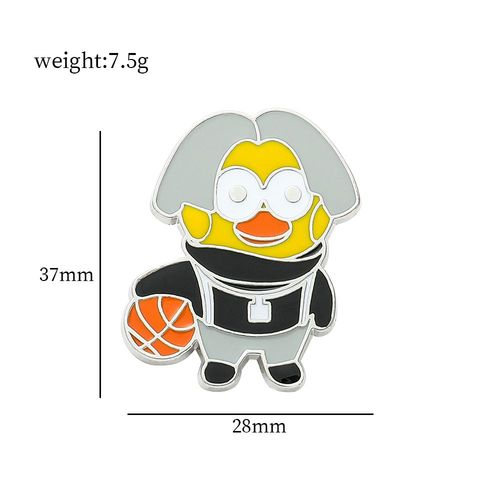 Broche Poulet Tu Es Trop Beau Kunkun, Badge De Basket-Ball, Épingle En Émail, Veste, Jean, Sac À Dos, Épingles, Accessoires Bijoux