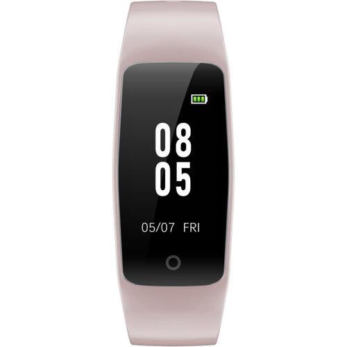 Montre Podom¿¿Tre Marche Non Connect¿¿E Simple Pour Femme Homme Enfant Bracelet Non Connect¿¿ Montre Sport Sans Bluetooth ¿¿Tanche Ip68 Compteur De Calories Compteur De Pas Distance Suivi Sommeil Rose Rose