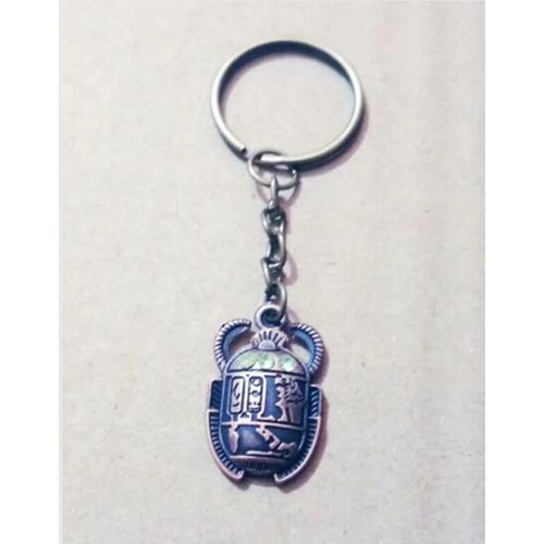 Breloques En Alliage Avec Strass, Pendentif En Forme D'épouvantail Égyptien, Fermoir Mousqueton Pivotant, Porte-Clés, Bricolage Pour Clés De Voiture, Sac, Cadeau