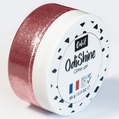 Gel Pailleté Odishine 70 Ml - Embellissez Vos Créations Avec Éclat Et Éco-Responsabilité - Odif Rose Doré