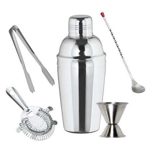 Kit Shaker Cocktail Grand - 3 Pièces Agitateur En Acier Inoxydable