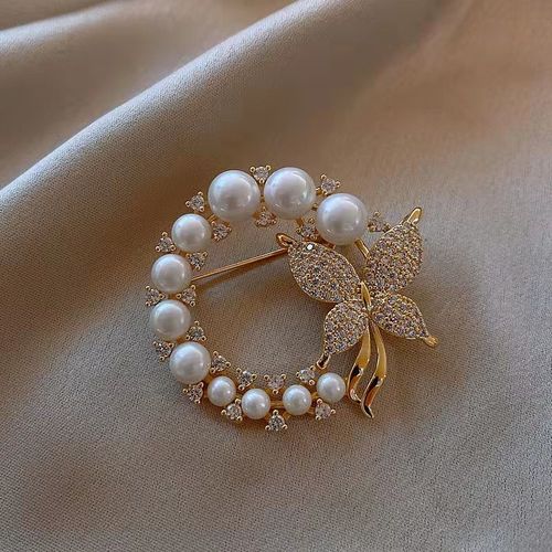 Broche Élégante En Strass Opale, Pierre Lune Chat, Pour Femmes, Mignon Chaton Animal Cristal Corsage Broches Vêtements Accessoires Cadeau