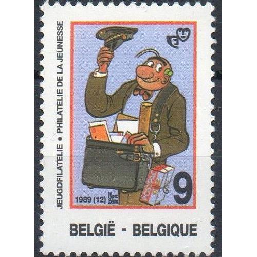 Belgique Timbre Néron 1989