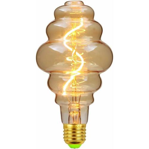 Ampoules Led Vintage 4 W À Intensité Variable - Forme Irrégulière,220/240 V - Vis Edison E27 - Spécialité Ampoule Décorative Antique (Beehive) Goodnice