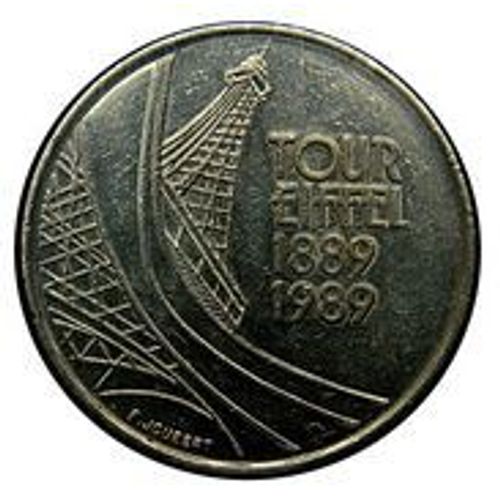 Pièce 5 Francs France - 1989 Tour Eiffel