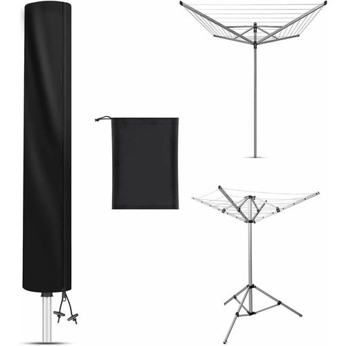 Housse Parapluie Sechoir Brabantia, 160x15x15cm Housse Etendoir Leifheit, Housse Etendoir Parapluie Extérieur, Imperméable Housse de Protection pour Séchoir Brabantia Parapluie goodnice