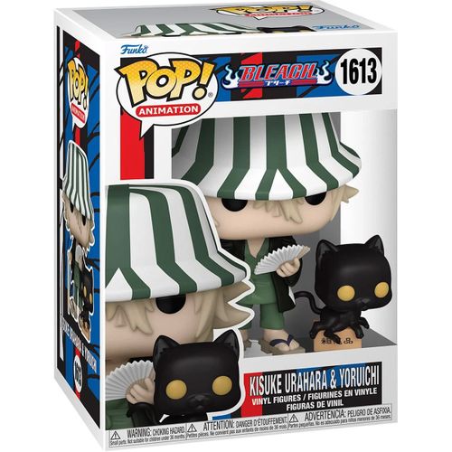 Bleach - Figurine Pop! Kisuke W/Yoruichi 9 Cm