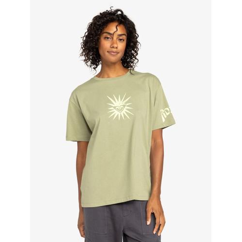 Sand Under The Sky - T-Shirt À Manches Courtes Pour Femme - Vert -