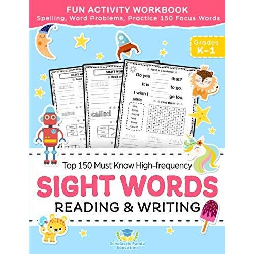Sight Words Top 150 Must Know High-Frequency Kindergarten & 1st Grade