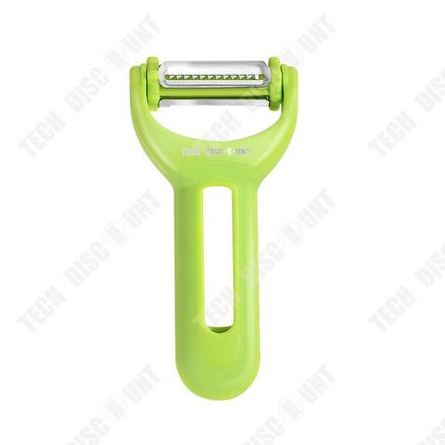 Td® Eplucheur Multi-Usages Eplucheur De Fruits Et Légumes 3-En-1 En Acier Inoxydable Couteau D'office Outils De Cuisine