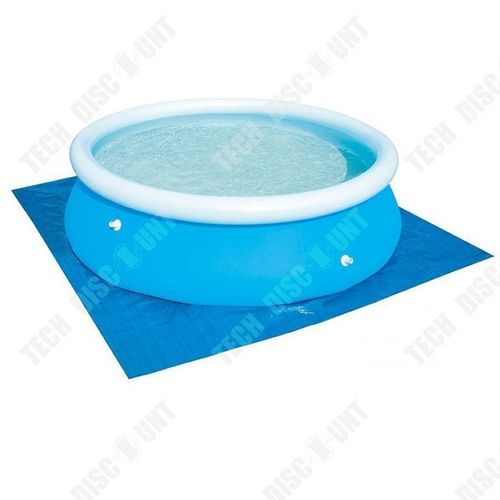 Td Tapis De Sol Pour Piscine 2.74mx2.74m Tapis De Sol Piscine Pliable Tapis De Revêtement De Sol De Piscine Pour Protéger La Piscine