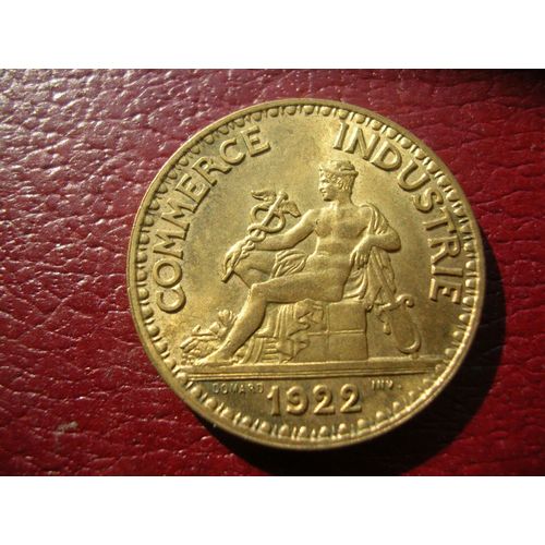 2 Francs 1922 Rare Dans Cet État Spl/ Fdc