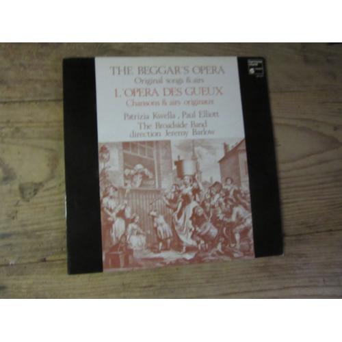 The Beggar S Opera Original Songs Airs L Opera Des Gueux Chansons Airs Originaux