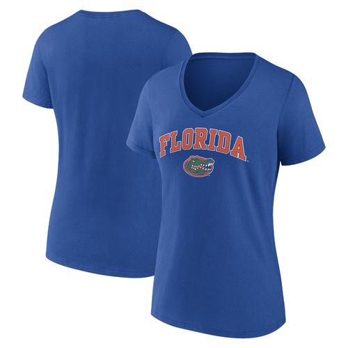 T-Shirt À Col En V Fanatics Royal Florida Gators Evergreen Campus Pour Femmes