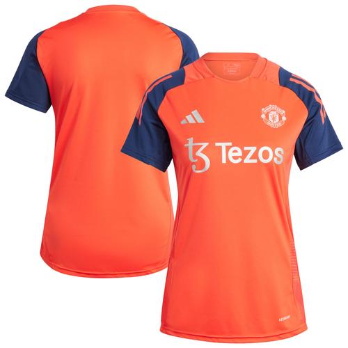 Maillot D'entraînement Manchester United Adidas Staff - Rouge - Femme