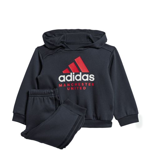 Manchester United Adidas Dna Baby Jogger Suit - Grey