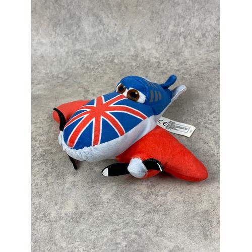 Peluche Planes Avion Bulldog 17cm Disney Nicotoy Plush