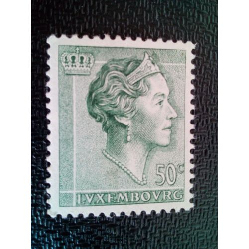 Timbre Luxembourg Yt 582 Grande-Duchesse Charlotte 1960 ( 031004 )