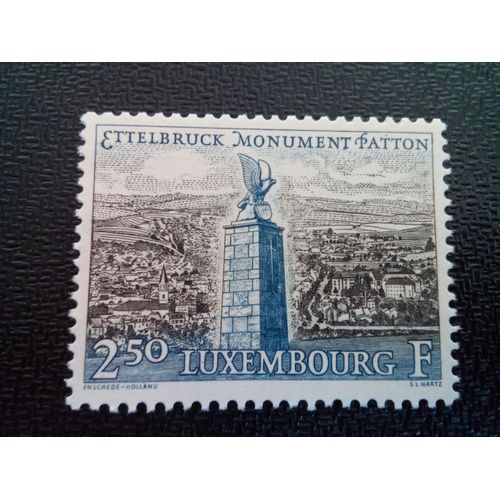 Timbre Luxembourg Yt 600 Ettelbrück 1961 ( 031004 )