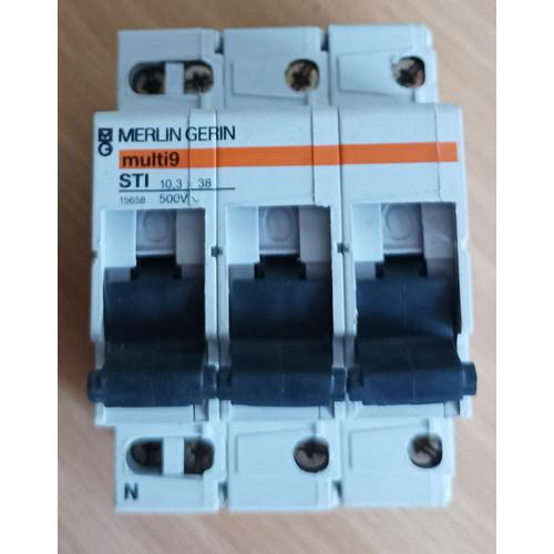 Multi 9 STI - porte-fusible - 3P+N - 32A