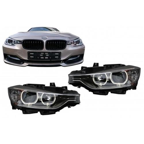 Phares Pour Bmw Série 3 F30 F31 2011-2015 Projecteur Xenon Angel Eyes Look