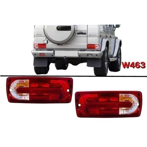 Feux Arrière Pour Mercedes G-Class W463 G55 Look 89-15 Rouge / Clear G55 Oem Look Jeu