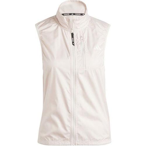 Own The Run B Gilets De Course Femmes - Crème