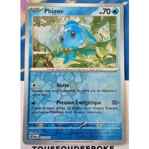 Pokemon Phione 055 / 167 Reverse
