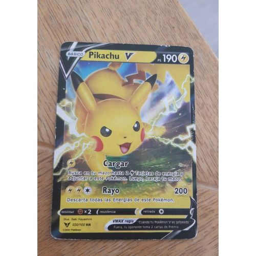 Carte Pokémon Pikachu 190