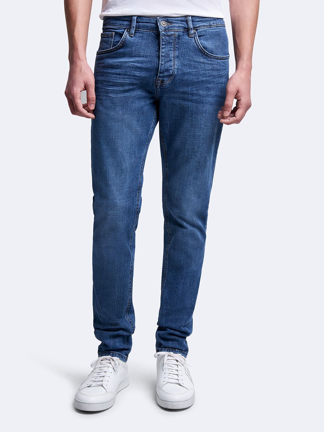 Jean Denim Slim Stretch - Denim - 46