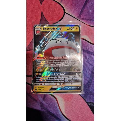 Carte Pokemon Electrode Gx 48/168