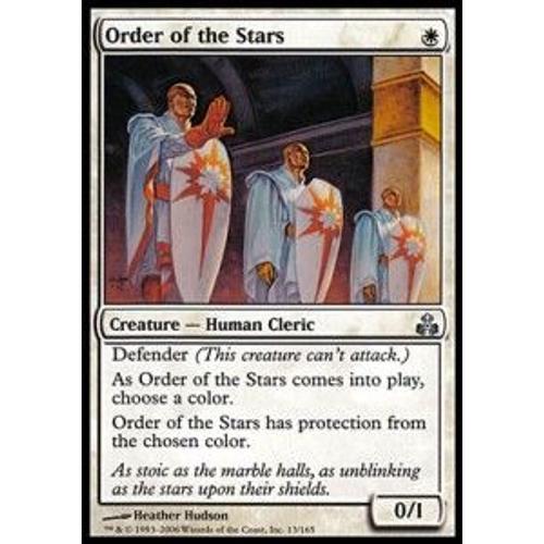 Ordre Des Étoiles - Le Pacte Des Guildes - Order Of The Stars - U - Mtg