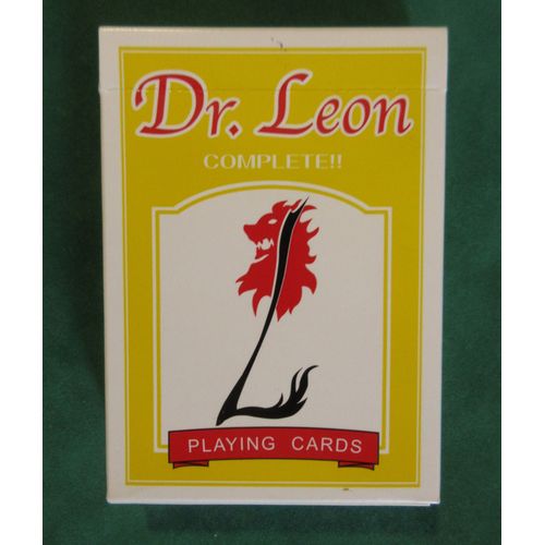 Cartes Dr Leon (Poker Playing Cards, Magie, Cardistry, Collection)