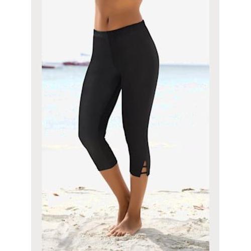 Legging Corsaire Cuir Vachette - - Noir