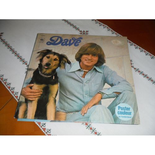 Dave - Vinyle 33t Stereo 1975 + Poster Couleur
