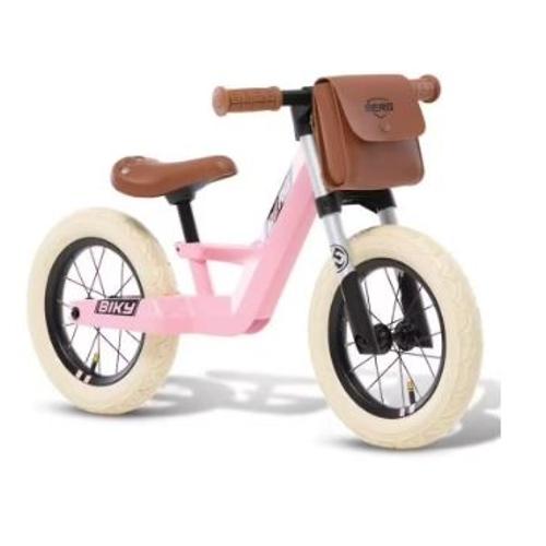 Vélo D'équilibre Pour Enfant - Berg Biky Retro Rose - Léger Et Confortable