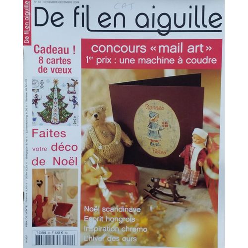 De Fil En Aiguille N °40 - Faites Votre Déco De Noël