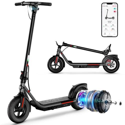 Sisigad - Trottinette Électrique - Roues 10" - Batterie 36v 10.4ah - Moteur 350w - Gris