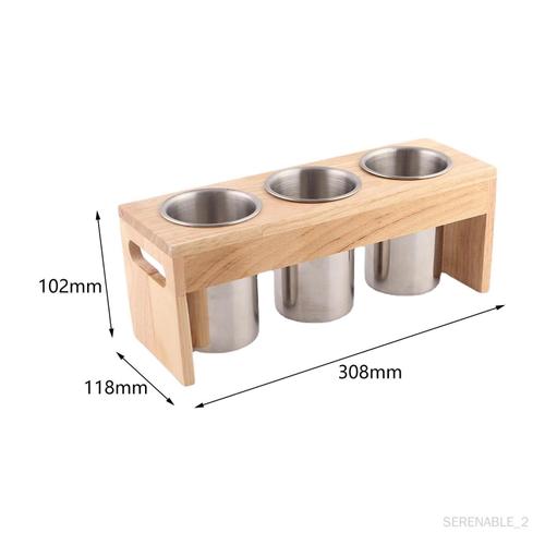 Baguettes Cage cuisine couverts rangement égouttoir 3 tasses couverts