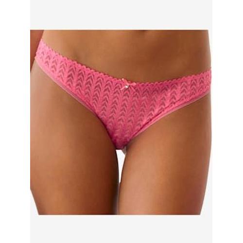 Slip Féminin Au Motif Tendance - - Fuchsia