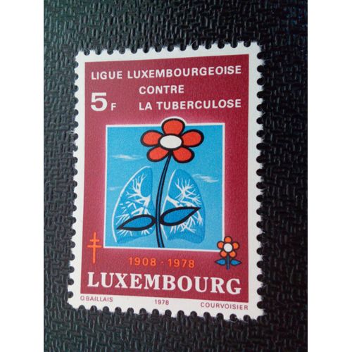Timbre Luxembourg Yt 924 Organisations Philanthropiques Antituberculeux 1978 ( 031004 )