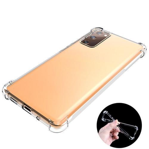 Coque Samsung S20 Fe 5g, Etui Samsung S20 Fe 5g, Etui Housse Coque Pour Samsung Galaxy S20 Fe 5g Antichoc Silicone Transparent, Souple Silicone [Antichoc Bumper] Tpu Case Cover