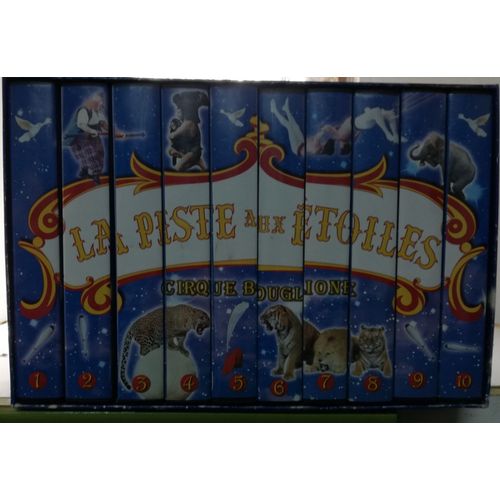 Coffret de 10 cassettes VHS La Piste aux Étoiles