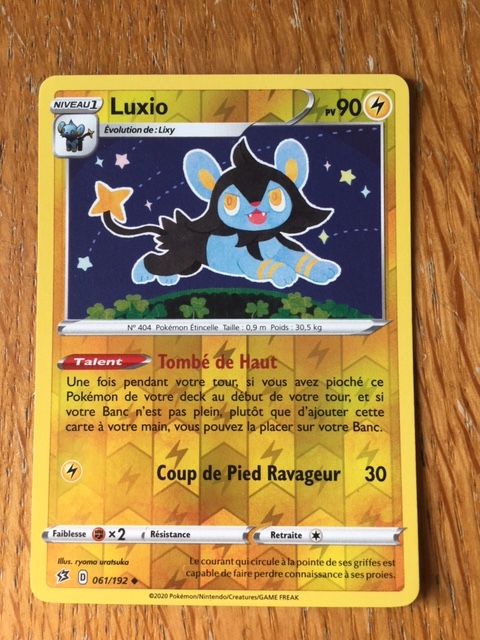 (738) Luxio 61/192 Pokemon