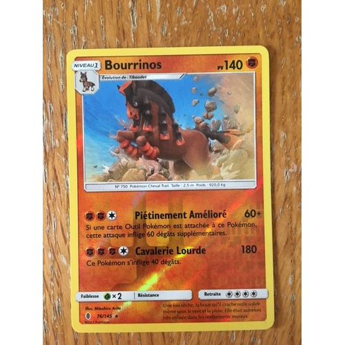 (818) Bourrinos 76/145 Pokemon