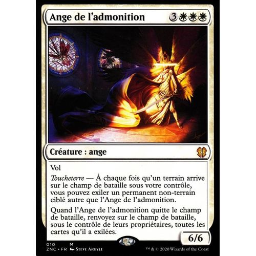 Ange De L'admonition - Mtg - Commander Renaissance De Zendikar - M - 10