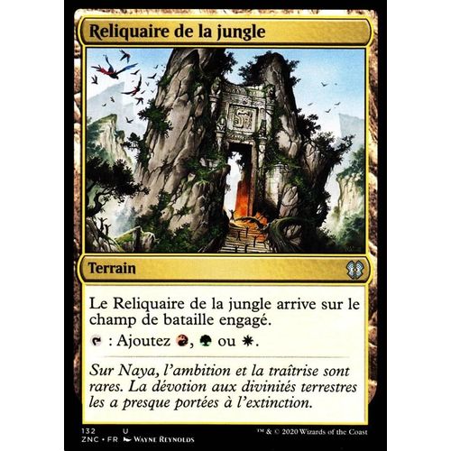 Reliquaire De La Jungle - Mtg - Commander Renaissance De Zendikar - U - 132