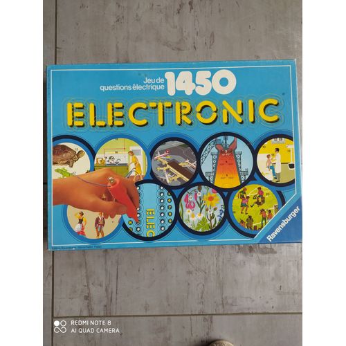 Jeu Vintage Des 1450 Questions Électrique Ravensburger