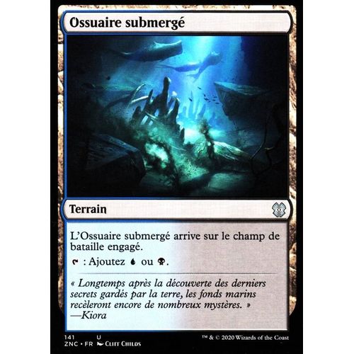 Ossuaire Submergé - Mtg - Commander Renaissance De Zendikar - U - 141